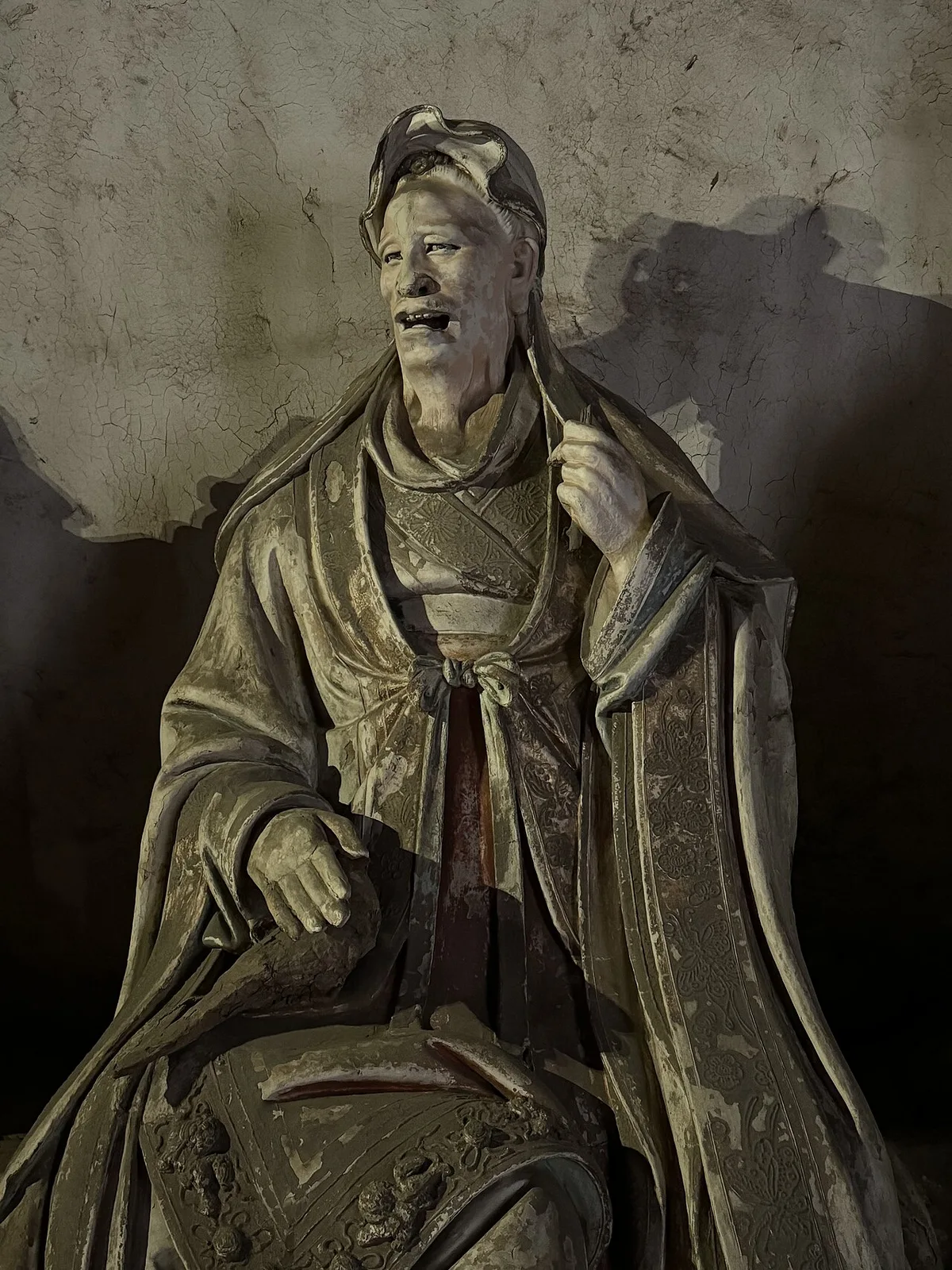 胃土雉 · 晋城府城玉皇庙 · 二十八宿彩塑